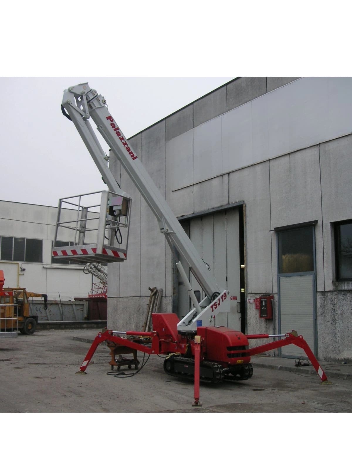 Palazzani equipment during maintenance